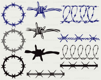 Barbed Wire svg #4, Download drawings