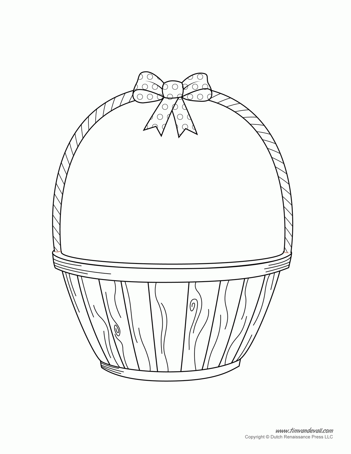 Basket coloring #7, Download drawings