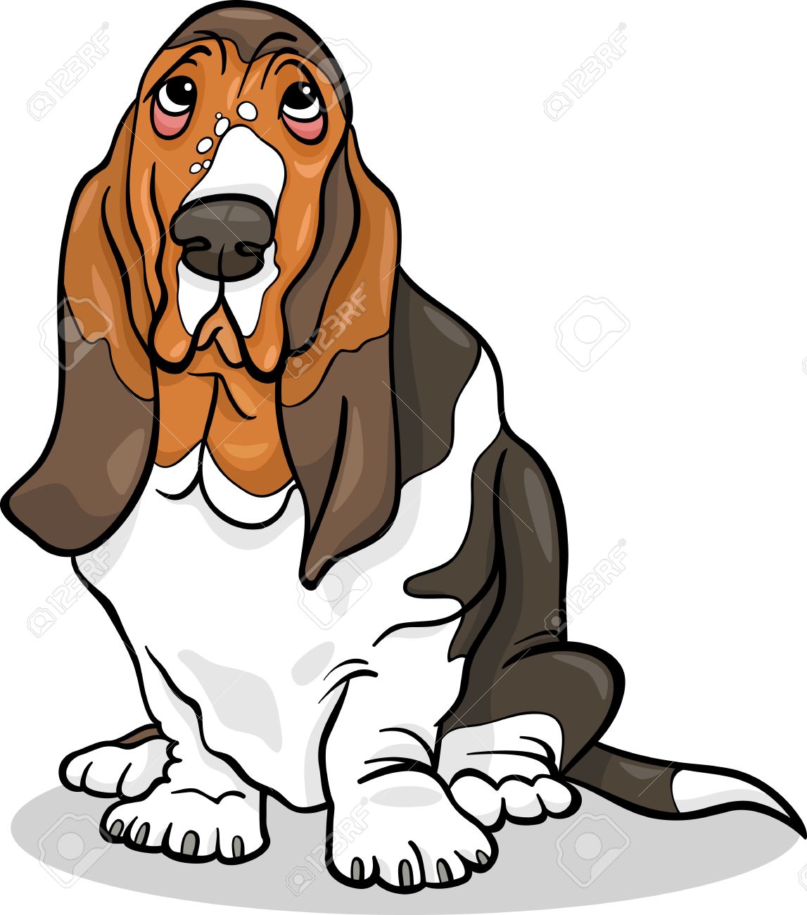 Basset Hound clipart #3, Download drawings