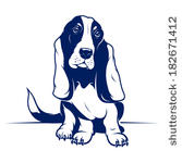 Basset Hound svg #13, Download drawings