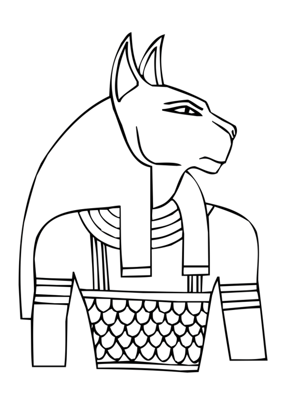Bastet clipart #10, Download drawings