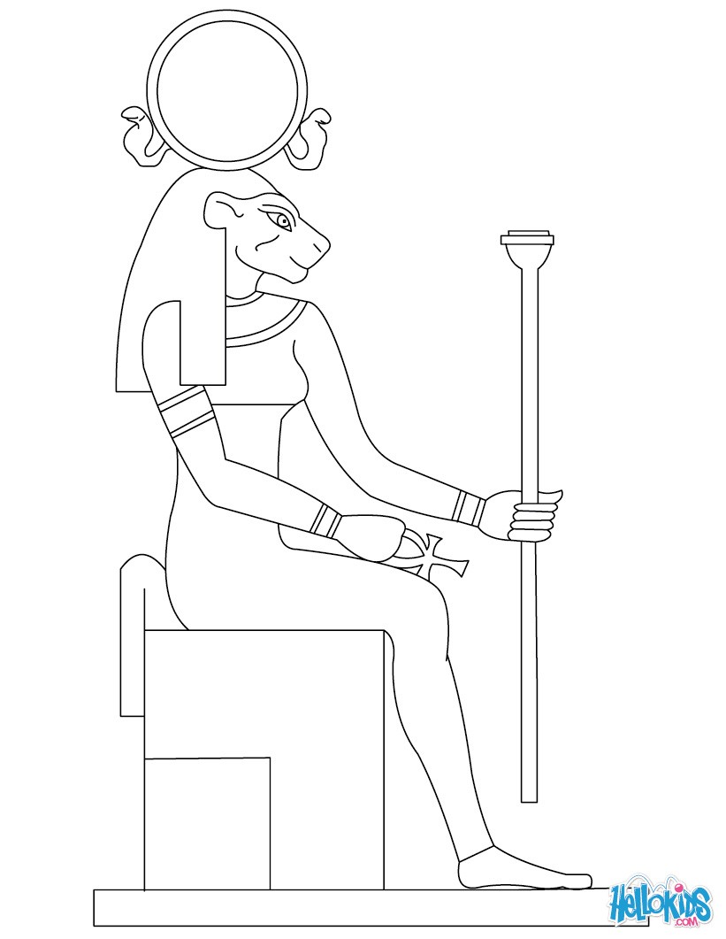 Horus (Deity) coloring #15, Download drawings