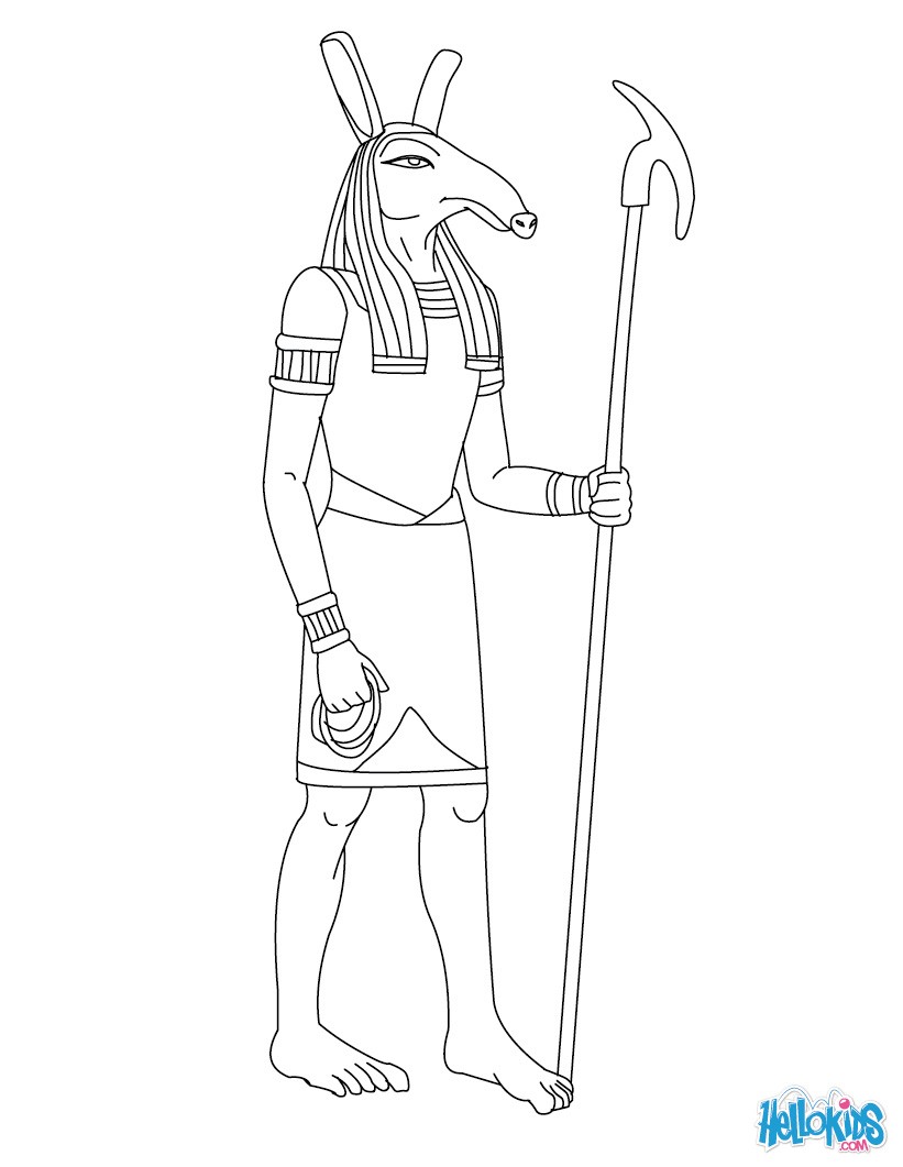 Horus (Deity) coloring #19, Download drawings