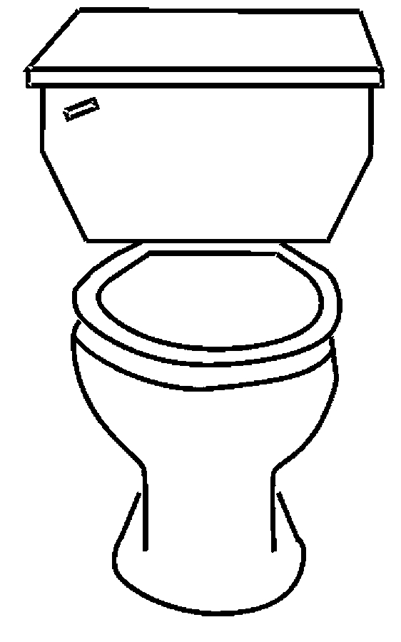 Toilet coloring #20, Download drawings