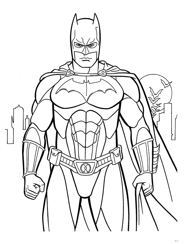 Batman coloring #3, Download drawings