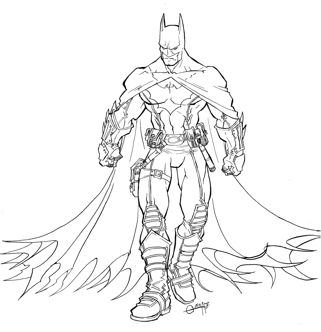 Batman coloring #15, Download drawings