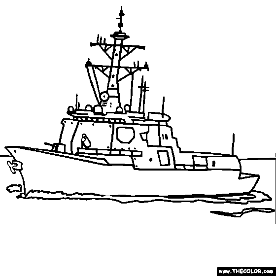 Naval coloring #5, Download drawings