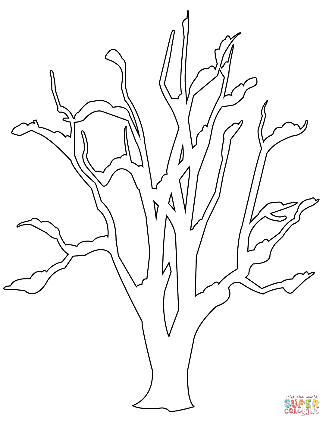 Baum coloring #14, Download drawings