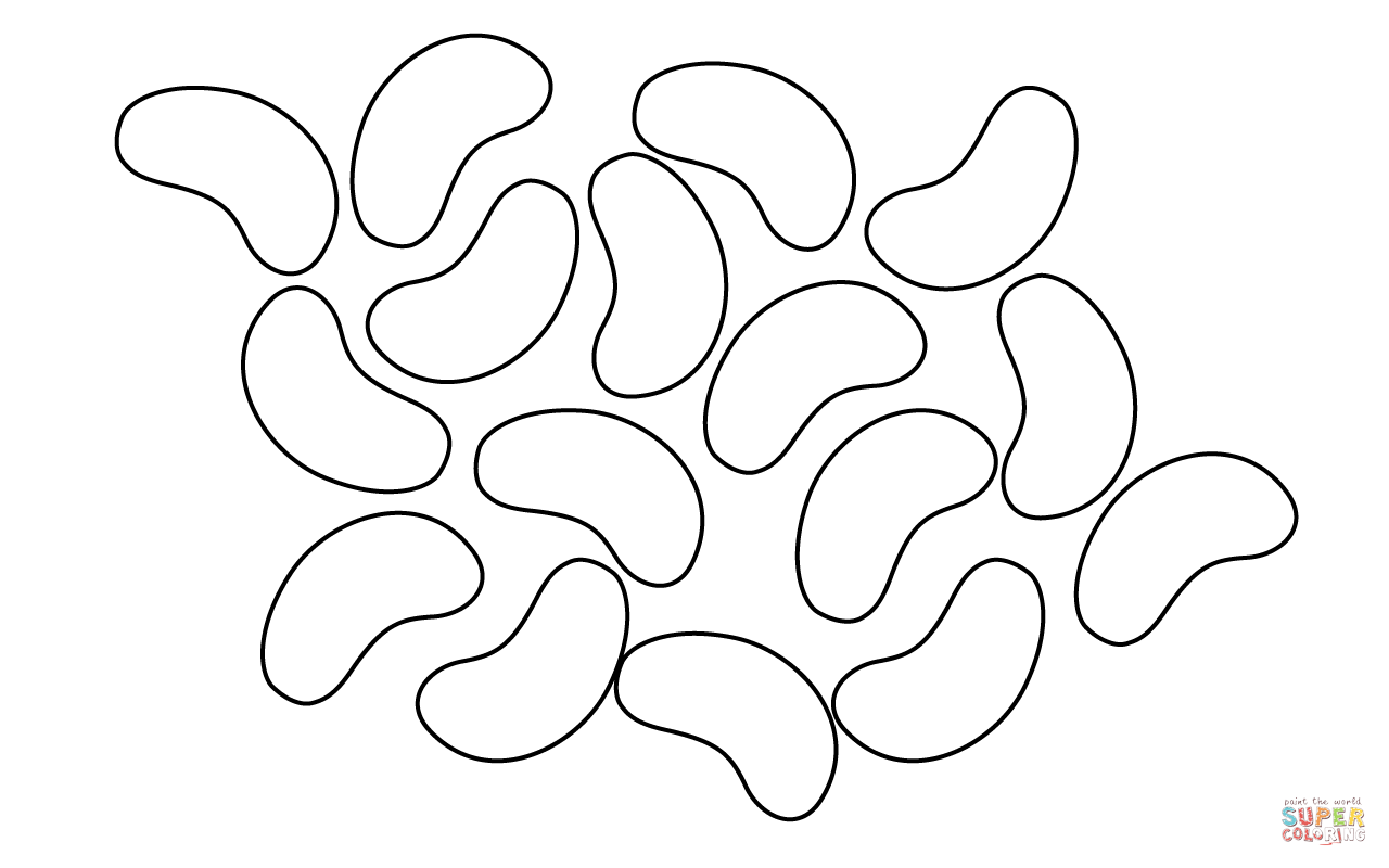 Beans coloring #14, Download drawings