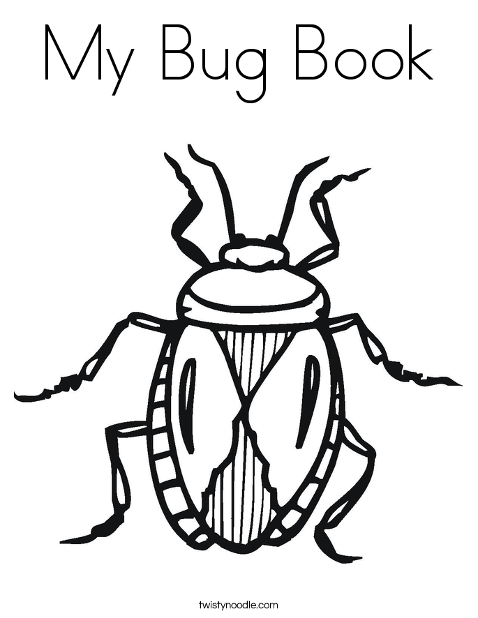 Bug coloring #12, Download drawings