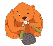 Beaver clipart #13, Download drawings