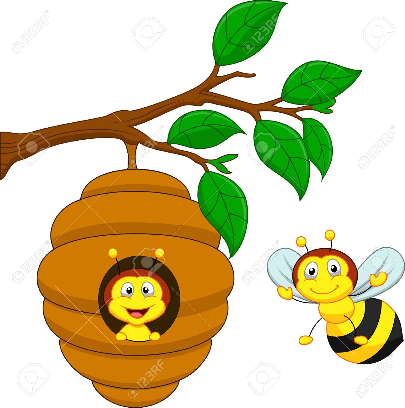 Bee Hive clipart #2, Download drawings