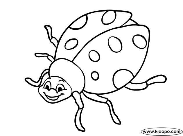 Beetles coloring #11, Download drawings
