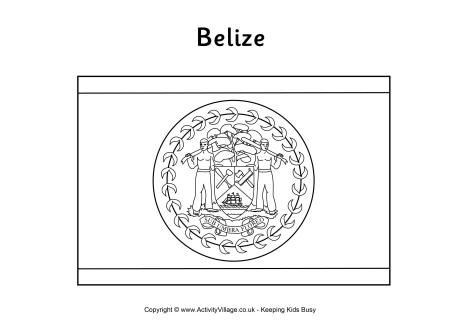 Belize coloring #15, Download drawings