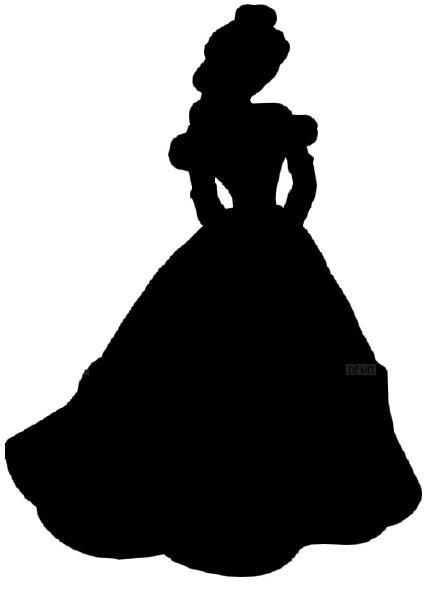 belle silhouette svg #8, Download drawings
