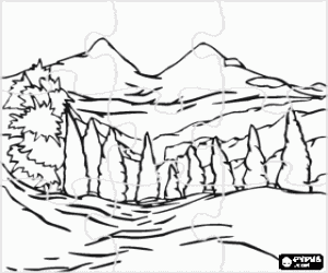 Berge coloring #9, Download drawings