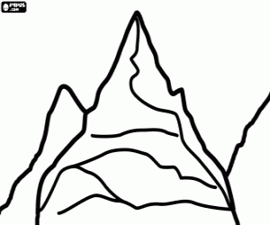 Berge coloring #10, Download drawings