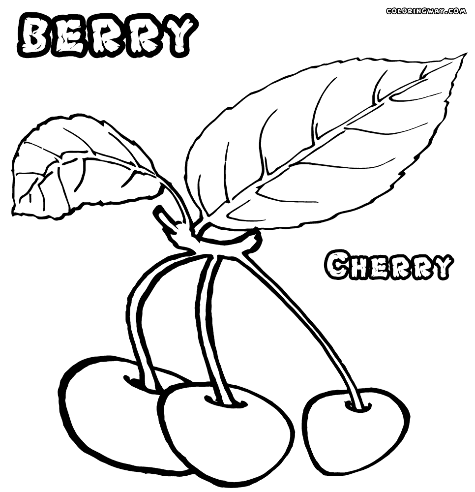 Berry coloring #5, Download drawings