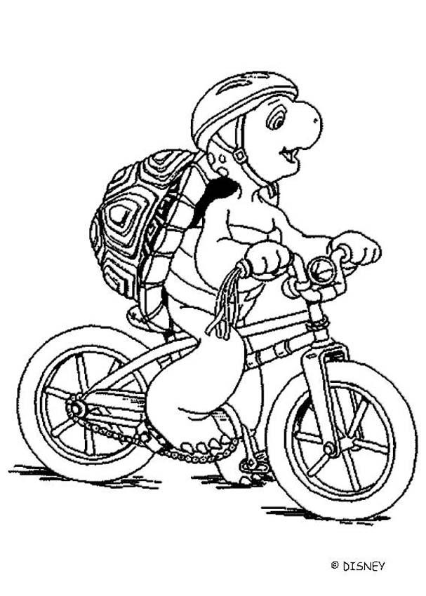 Bicycle coloring #19, Download drawings
