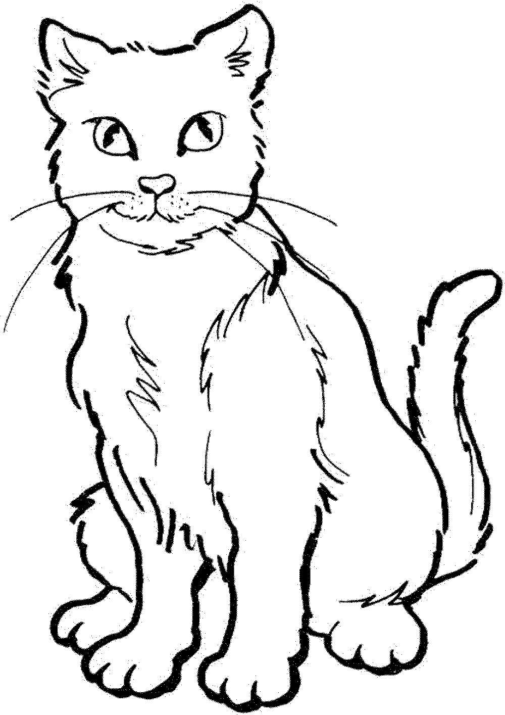 Big Cat coloring #18, Download drawings