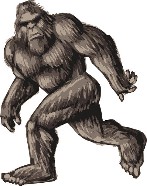 Bigfoot clipart #3, Download drawings