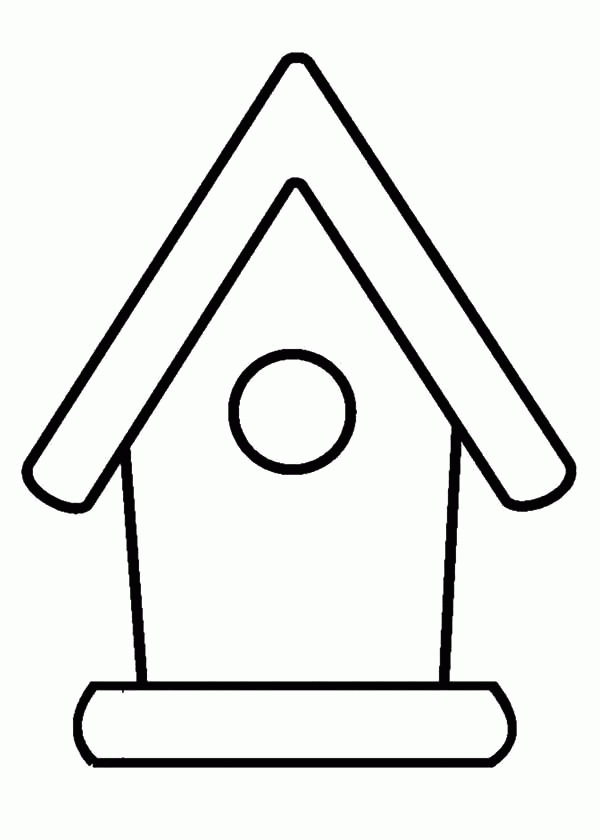 Bird House coloring #12, Download drawings