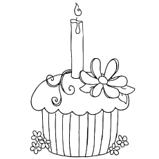 Birthday coloring #8, Download drawings