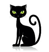 Black Cat clipart #3, Download drawings