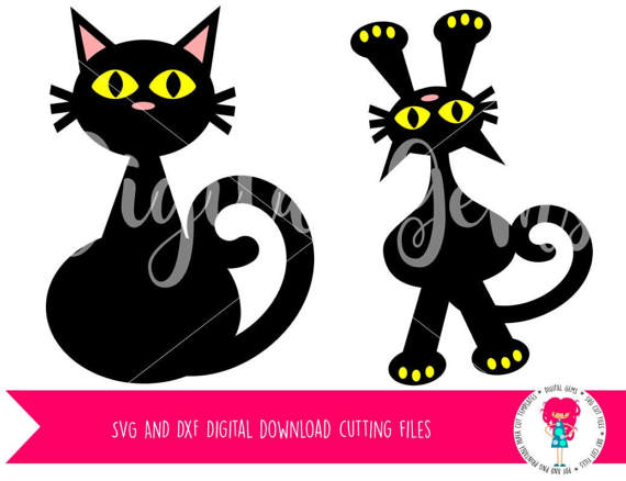 Black Cat svg #14, Download drawings