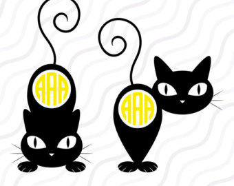 Black Cat svg #3, Download drawings