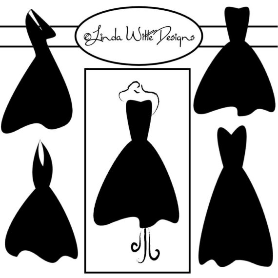 Black Dress clipart #14, Download drawings