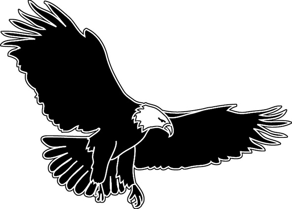 Black Eagle clipart #3, Download drawings
