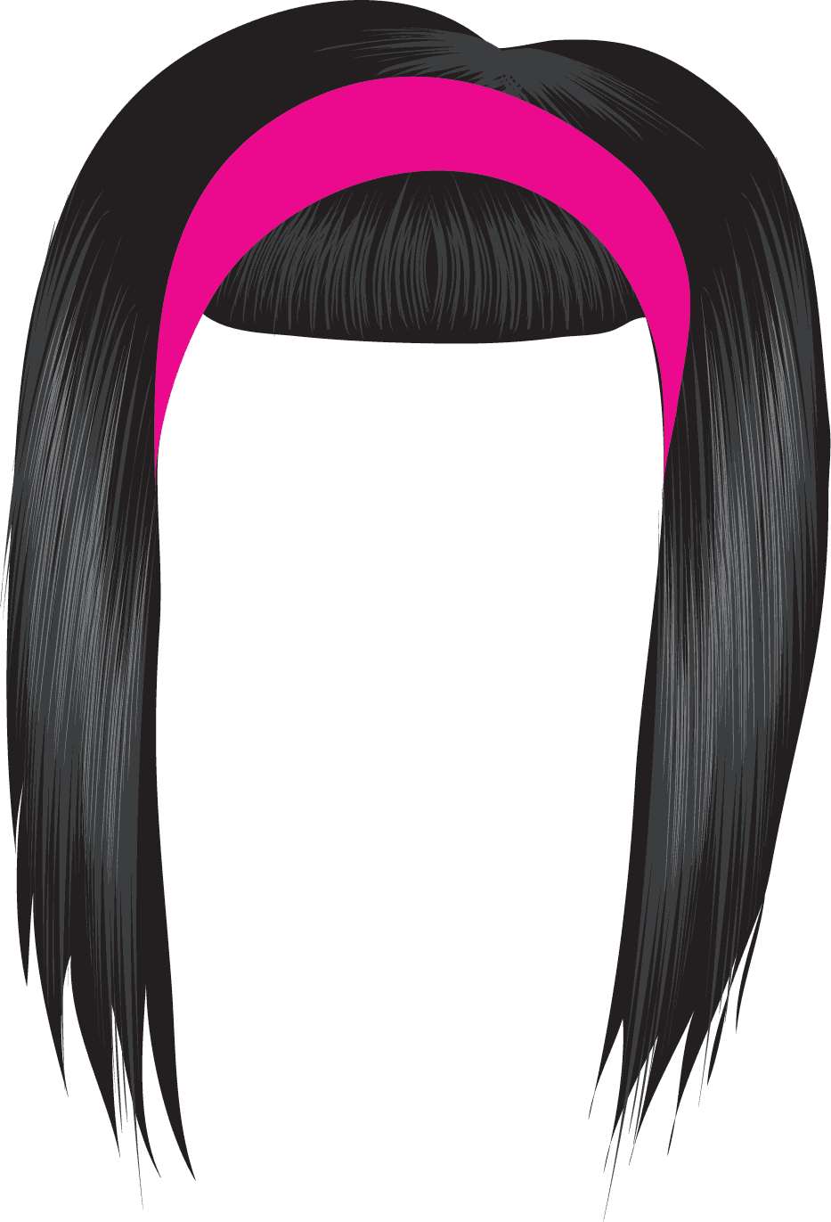 Black Hair clipart #16, Download drawings