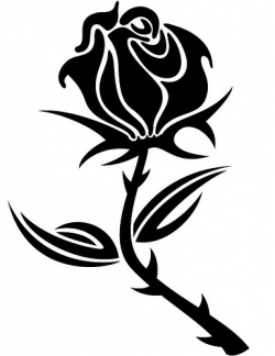 Black Rose clipart #19, Download drawings