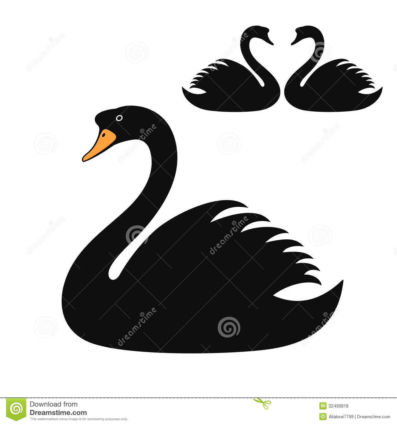 Black Swan clipart #19, Download drawings
