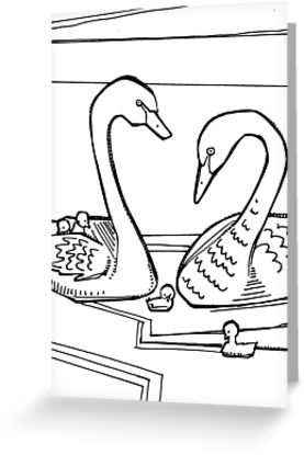 Black Swan coloring #18, Download drawings