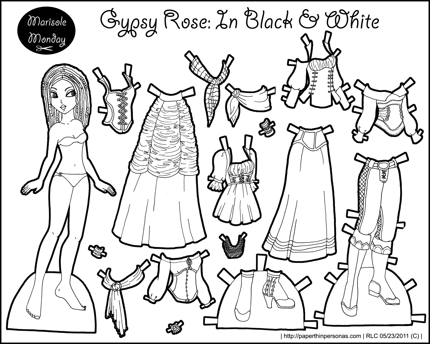 Black & White coloring #2, Download drawings