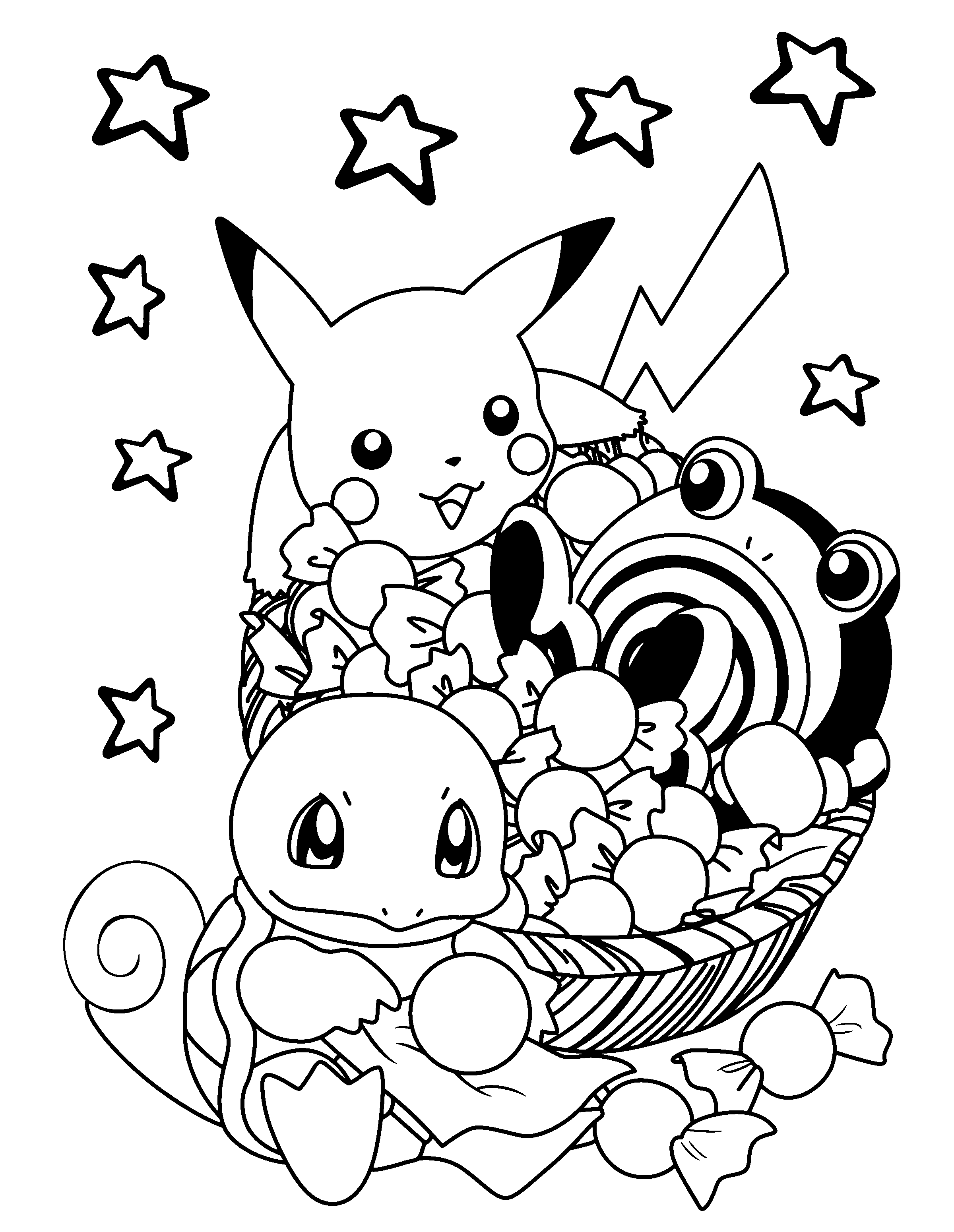 Black & White coloring #1, Download drawings