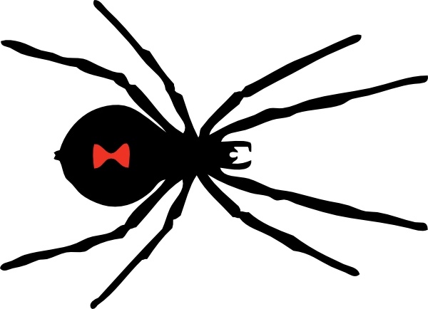 Black Widow clipart #20, Download drawings