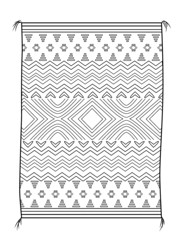 Blanket coloring #13, Download drawings