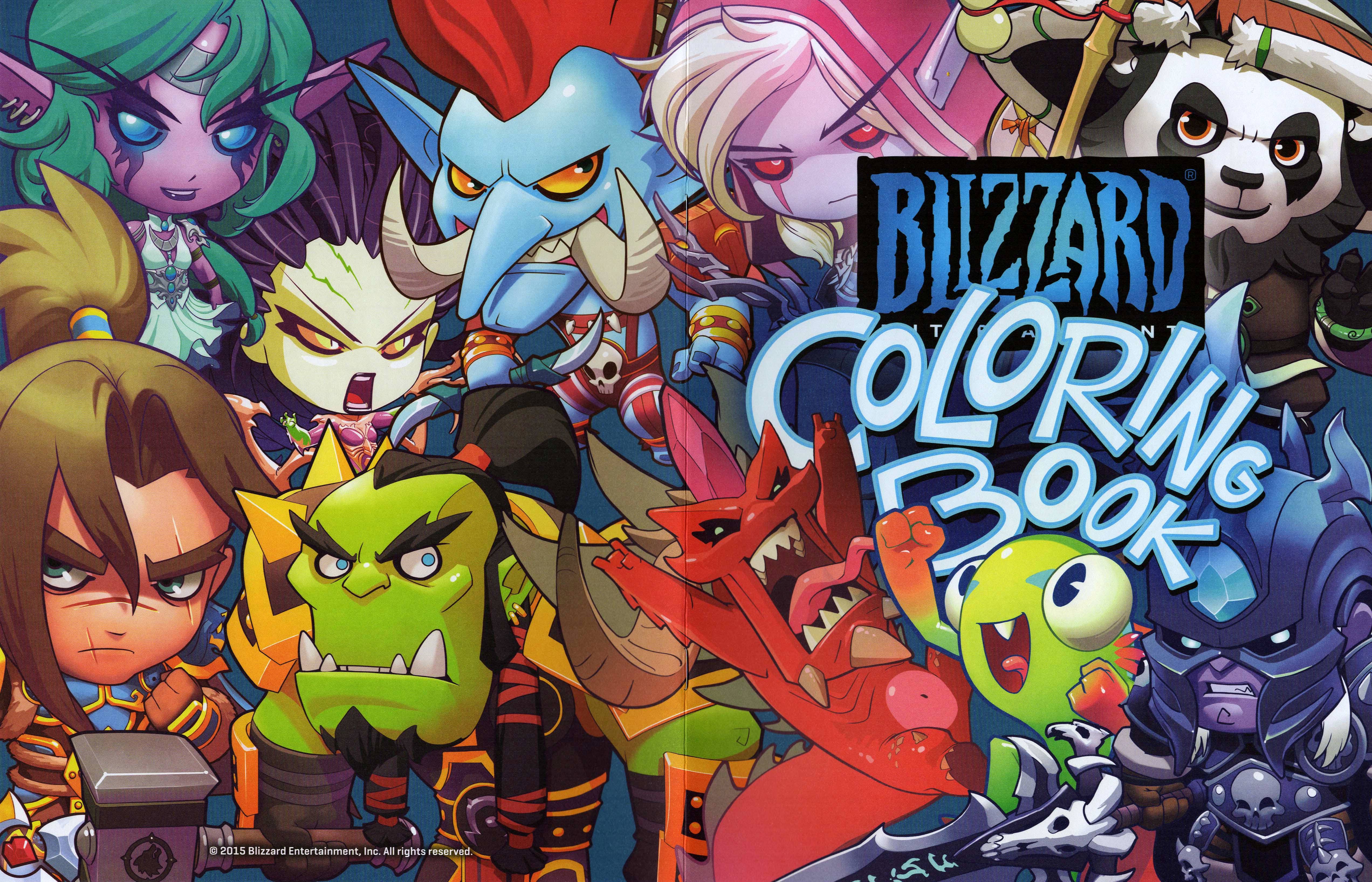 Blizzard coloring #13, Download drawings