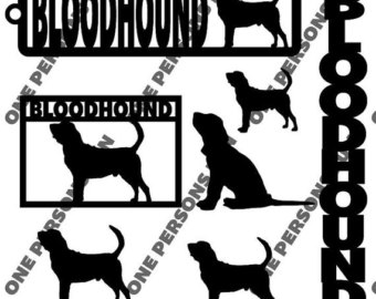 Bloodhound svg #15, Download drawings