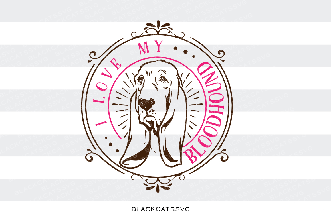 Bloodhound svg #5, Download drawings