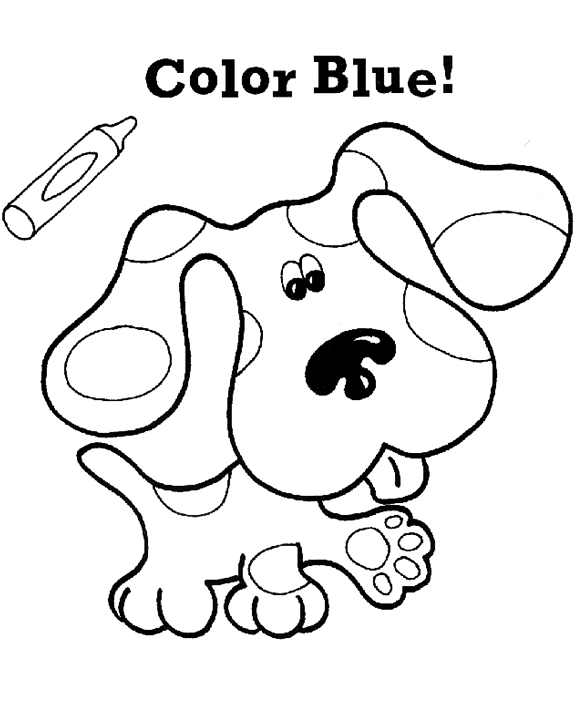 Blue coloring #9, Download drawings