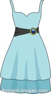 Blue Dress clipart #10, Download drawings