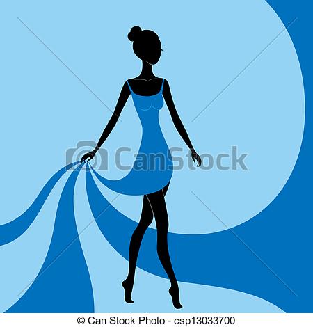 Blue Dress clipart #11, Download drawings