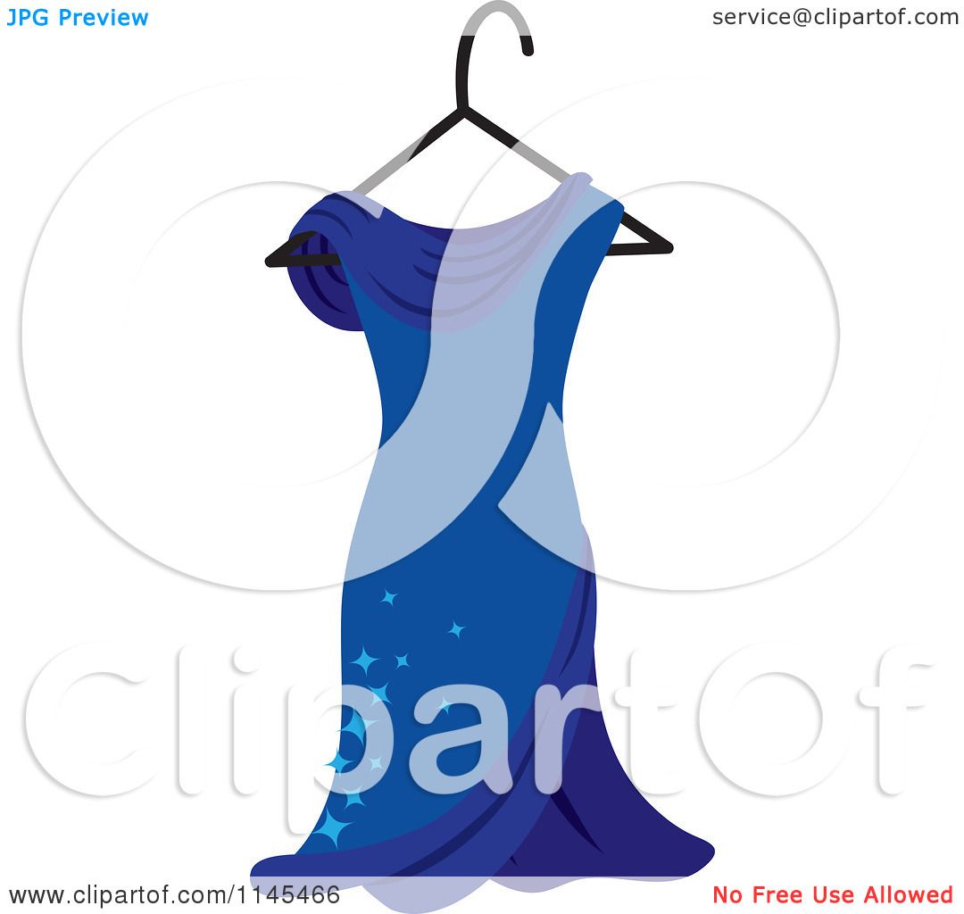 Blue Dress clipart #3, Download drawings