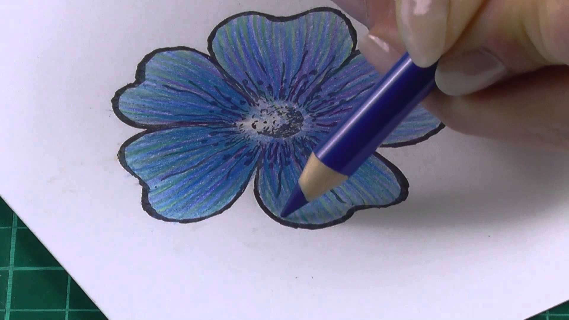 Blue Flower coloring #10, Download drawings