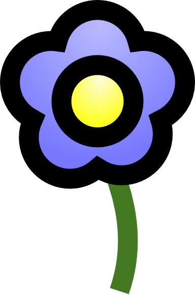 Blue Flower svg #18, Download drawings