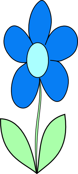 Blue Flower svg #12, Download drawings